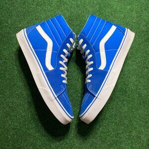 Men’s Van’s Sk8-Hi Shoes US 11 Royal Blue/White High-Top 'Dazzling Blue' 500714